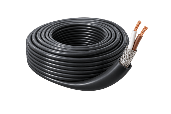 Belden MachFlex™ LiYCY 2C1.0YCY Control & Signal Cable, 2-Core 1 mm², Tinned Copper Braid Shield, PVC